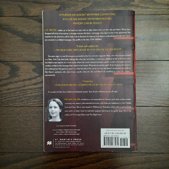 Book: Stay Awake by Megan Goldin - Picture 2 of 5